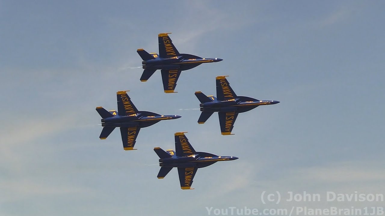 2022 Thunder Over Dover Air Show - USN Blue Angels (Re-Loaded)