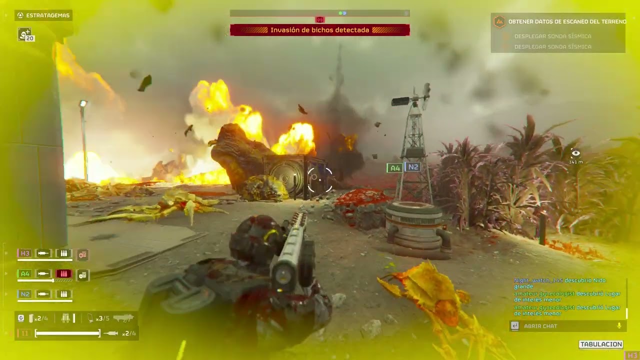 HELLDIVERS 2 Level 8 vs Terminidos