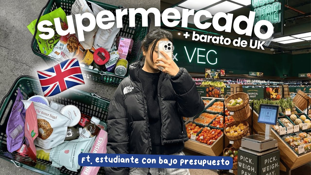 Visitando el supermercado más barato de UK 🥑🥖 🇬🇧 | ¿cuanto gasto a la semana en comida?