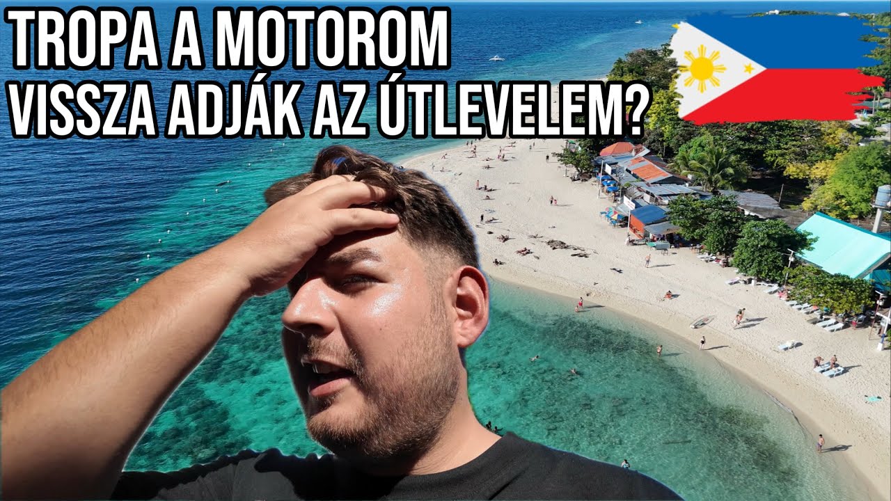 POKOLI ÉJSZAKA: LEROBBANT A ROBOGÓM A FÜLÖP-SZIGETEKEN 🇵🇭 Moalboal