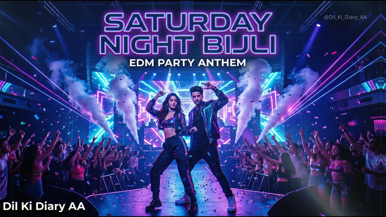 Saturday Night Bijli | EDM Party Song 2026 | Bollywood Club Anthem | @Dil_Ki_Diary_AA
