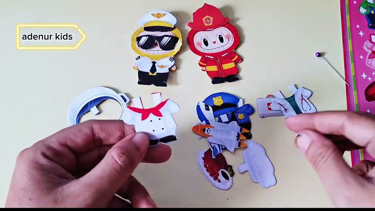 Unboxing mainan BP dan cara memainkannya. 