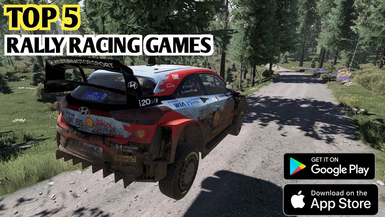 Top 5 OFFLINE Rally Racing Games for Android (PART 1)