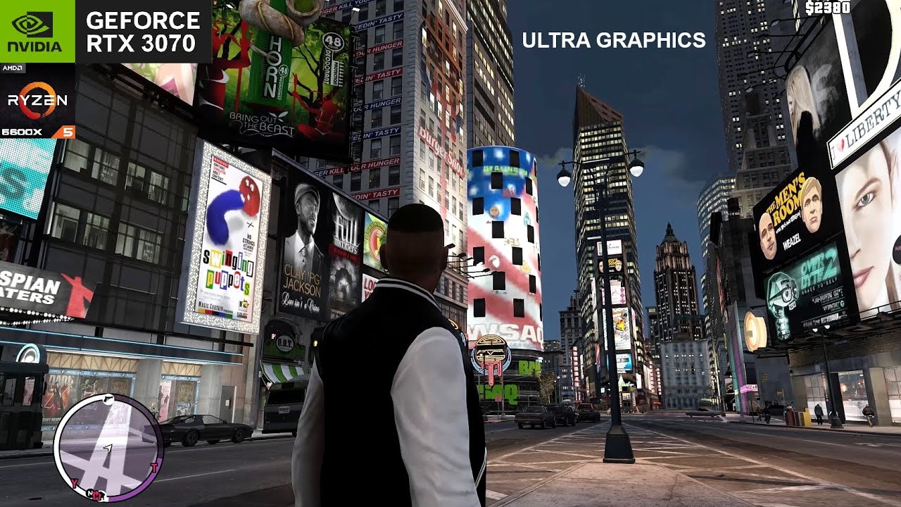 GTA IV 2023 ULTRA GRAPHICS - Busy Day in New York City