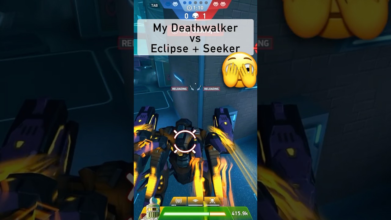 Deathwalker is the best Tank mech in the game, agree? #mecharena #game #deathwalker #eclipse