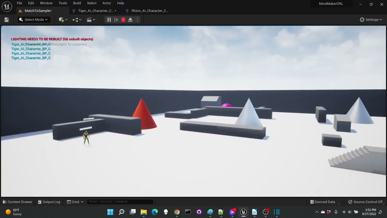 Creating Emergent Behavior with Unreal Engine and MindMaker