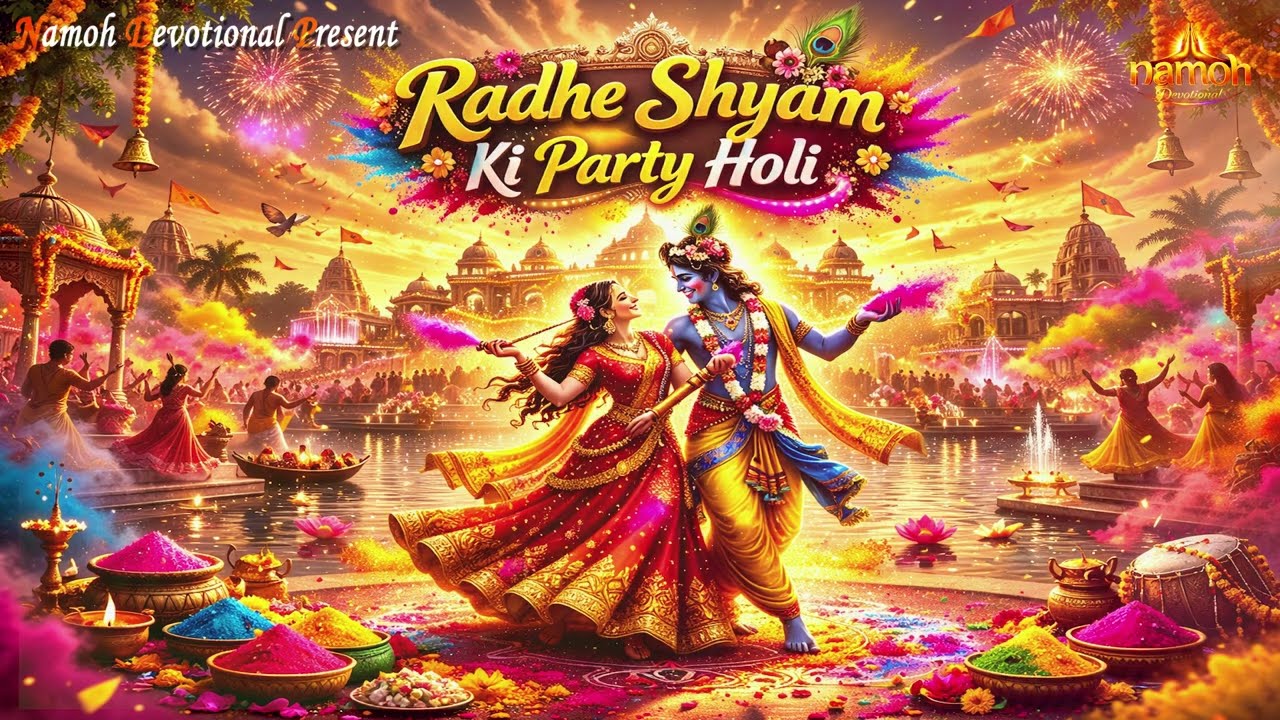 Radhe Shyam Ki Party Holi | New hindi devotional bhajan 2026 | Radha Krishna Holi Special Song