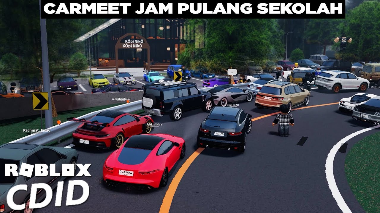 Kumpul Konvoi Mobil Lagi Bersama Subscriber 🤗🤗 Roblox CDID