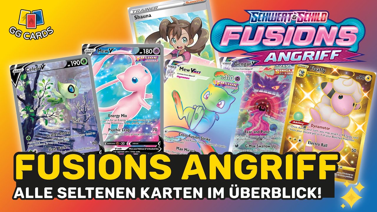 FUSIONS ANGRIFF - ALLE SELTENEN KARTEN zum NEUEN Set! 🔥🔥 Pokemon TCG Deutsch FUSION STRIKE 🔥🔥MEW