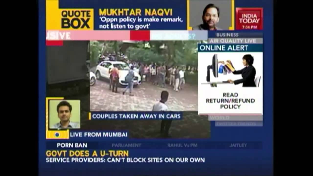 CCTV Footage Captures Mumbai Police's 'Moral Policing' On Hotels