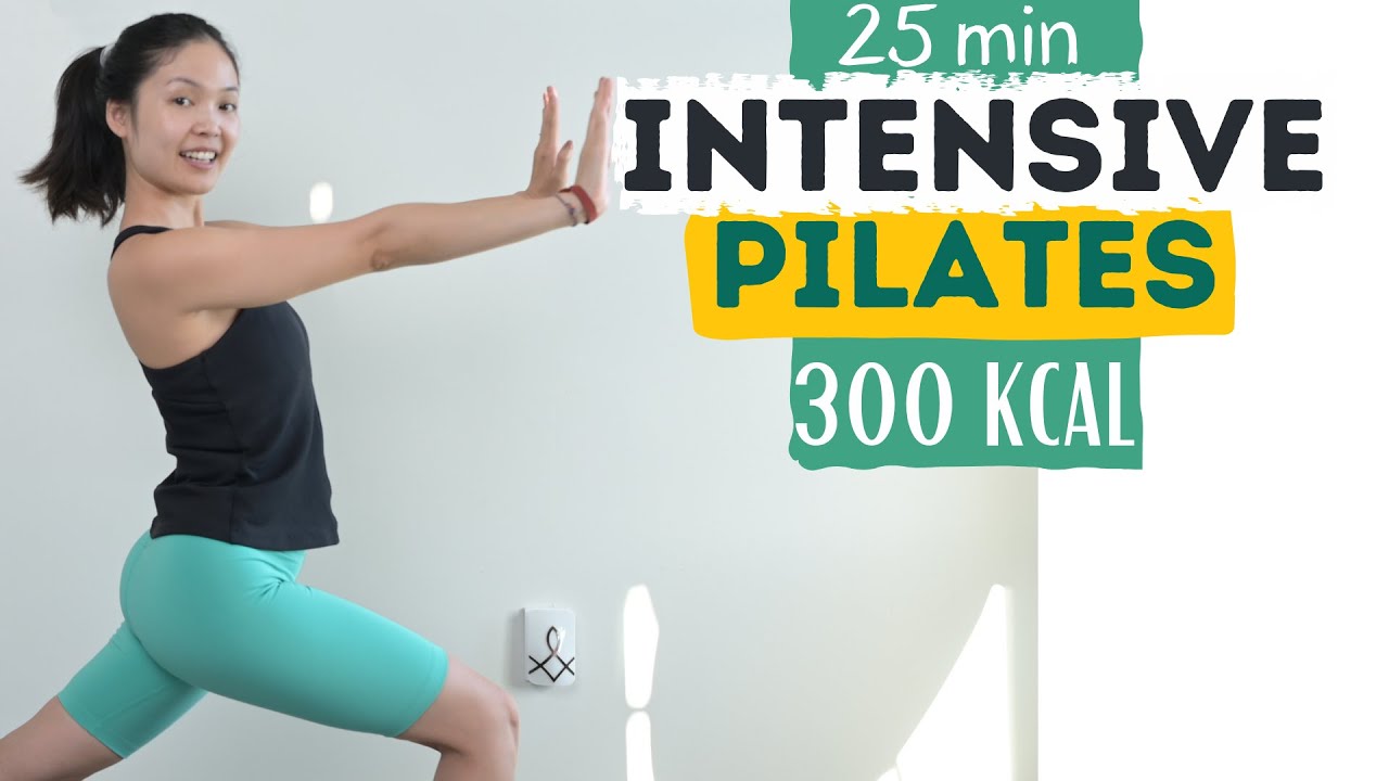 25 MIN INTENSE PILATES WORKOUT | Intermediate Class
