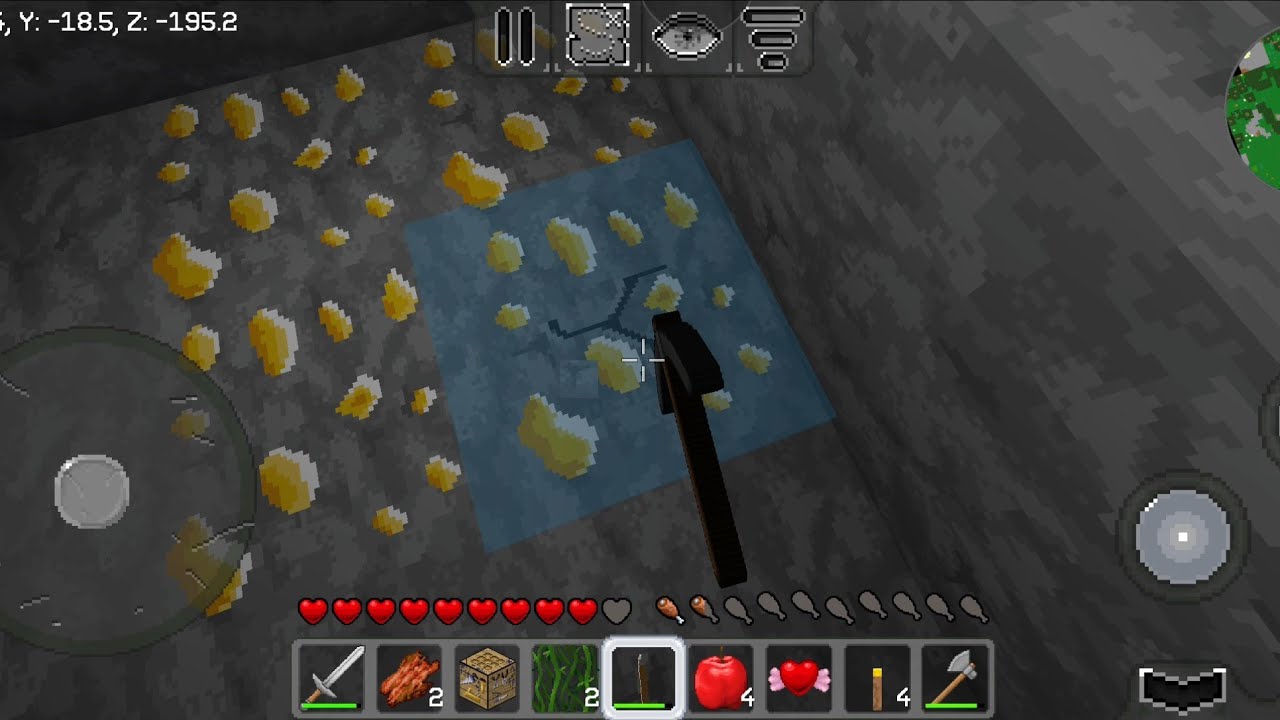MultiCraft : hang động lớn nhiều khoáng sản