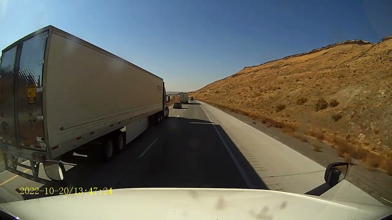 TDR Logistics Reckless Aggressive CDL Truck Driving Trucking Tailgating Swerving Interstate 84 Idaho