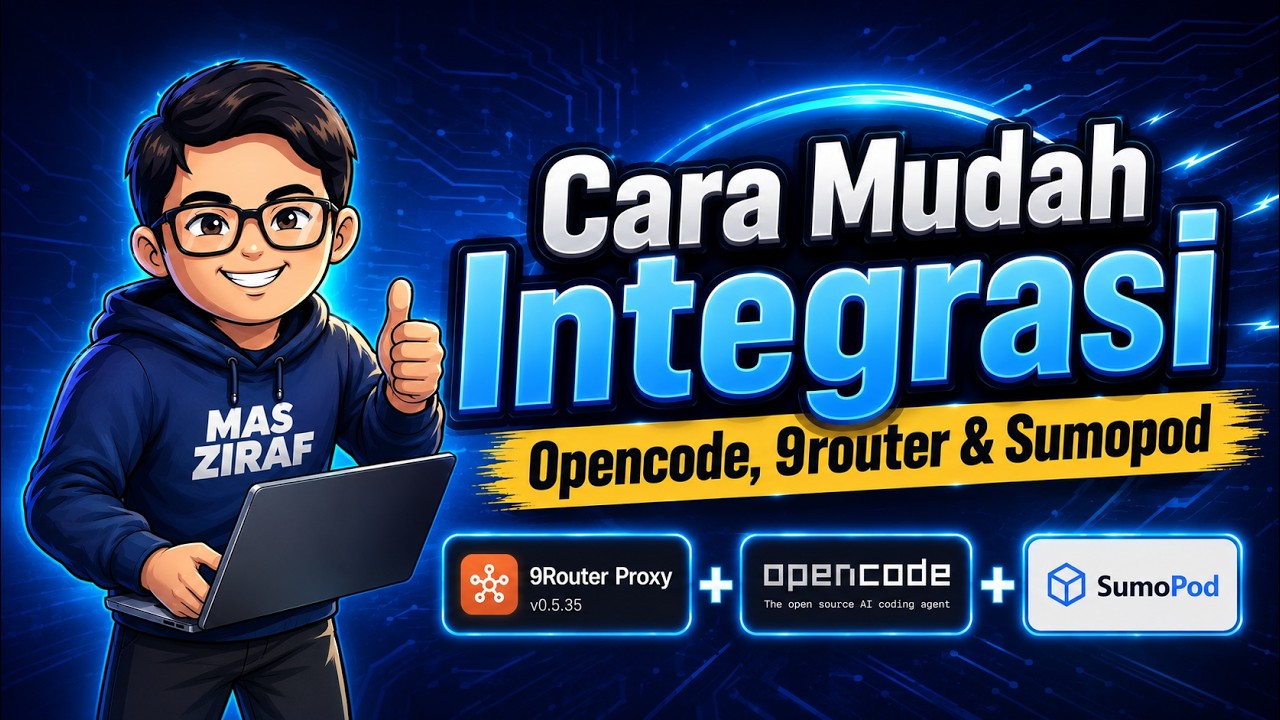 Cara Mudah Integrasi Opencode, 9router, dan Sumopod (tutorial Lengkap)