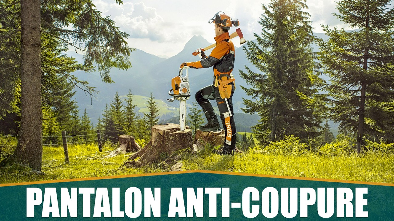 LE MEILLEUR PANTALON ANTI-COUPURE - Stihl Advance x-tree