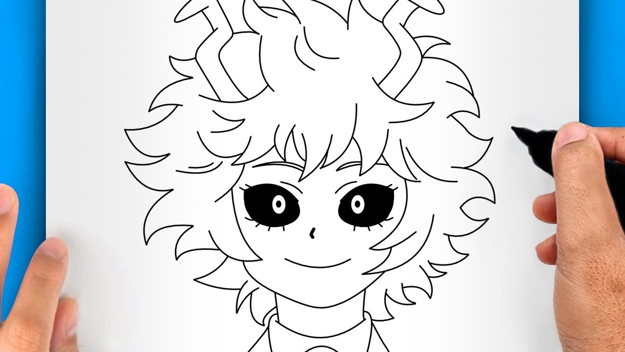 HOW TO DRAW MINA (EASY MINA DRAWING)