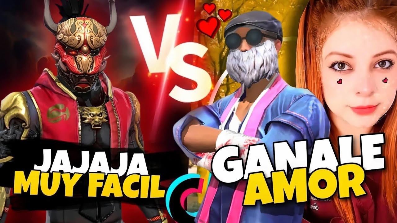 Niña Tiktoker toxica me reta a pvp y llama a su *NOVIO VIRTUAL* para que la defienda😱  Free Fire