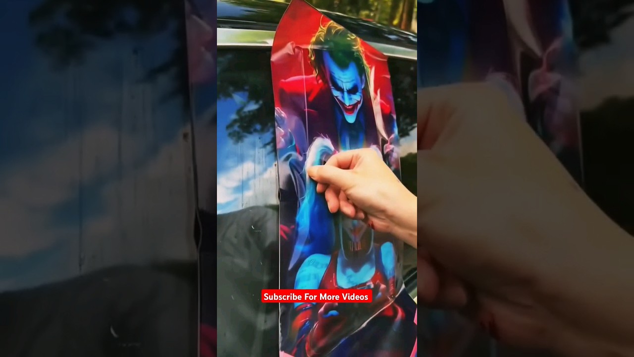 car Window Piller Stickering #modifystickers #shorts #carmodification