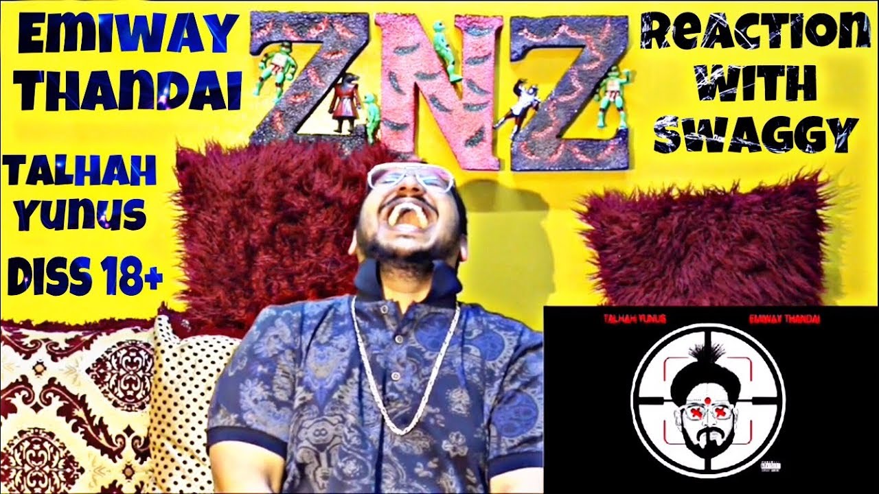 Emiway Thandai | Talhah Yunus | Diss 18+ | Reaction Video | Swaggy | SQuaD ZNZ