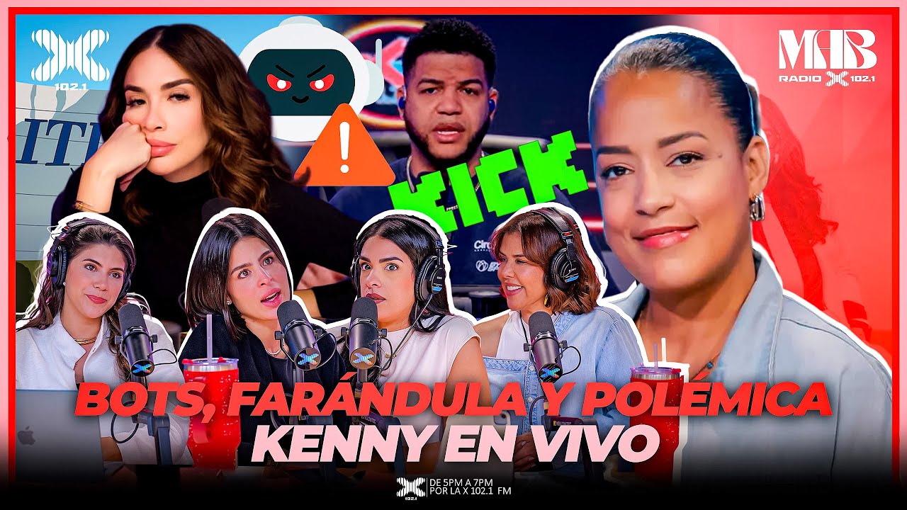 GABI DESANGLES VS BOTS DEL ITLA, KENNY VALDEZ EN CABINA Y LUINNY SE VA DE YOUTUBE | MAB RADIO LIVE