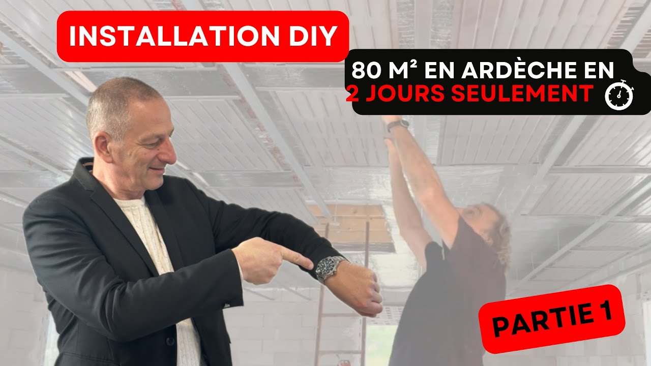 LE CHAUFFAGE LE PLUS FACILE À INSTALLER : 85% de nos clients installent eux-mêmes leur chauffage !