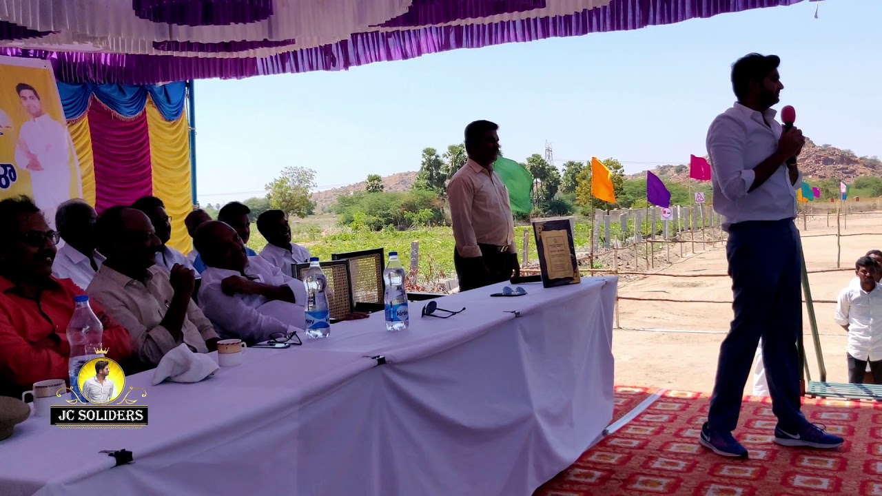 JCASHMIT REDDY Speech At driving Licence.