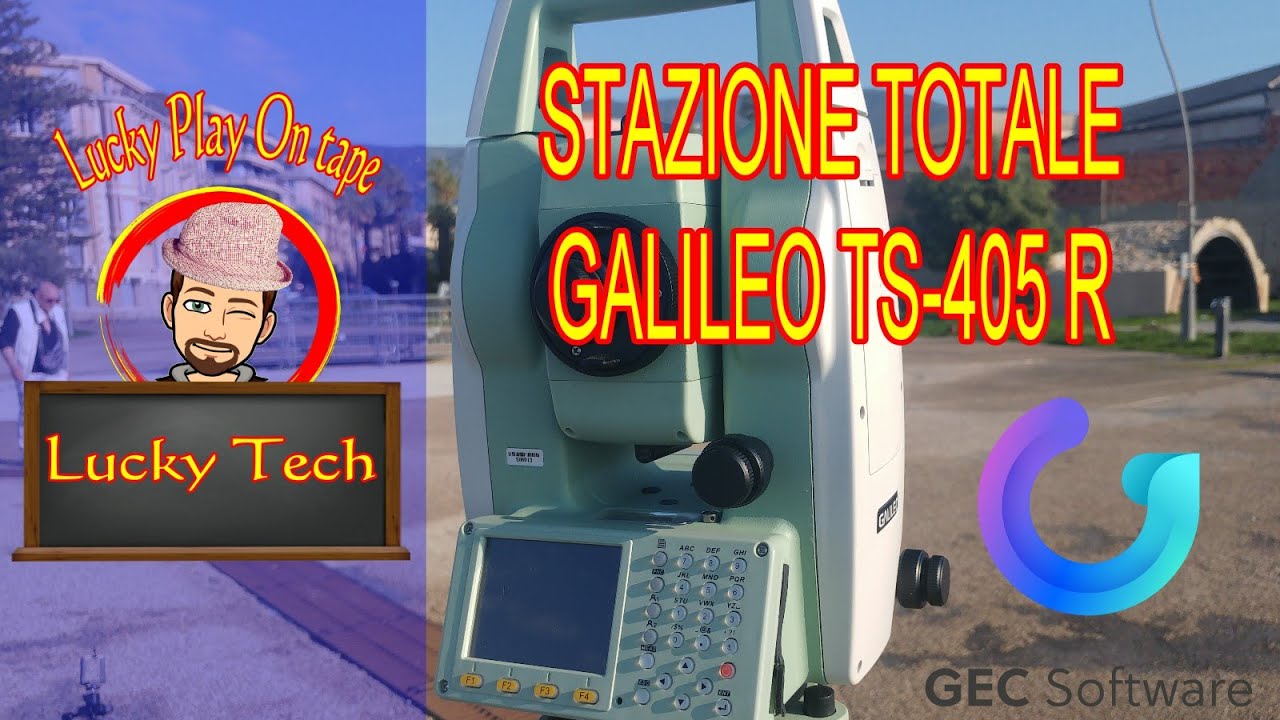 GALILEO TS-402R - UNA STAZIONE TOTALE PERFETTA PER LA TOPOGRAFIA DI ALTO LIVELLO