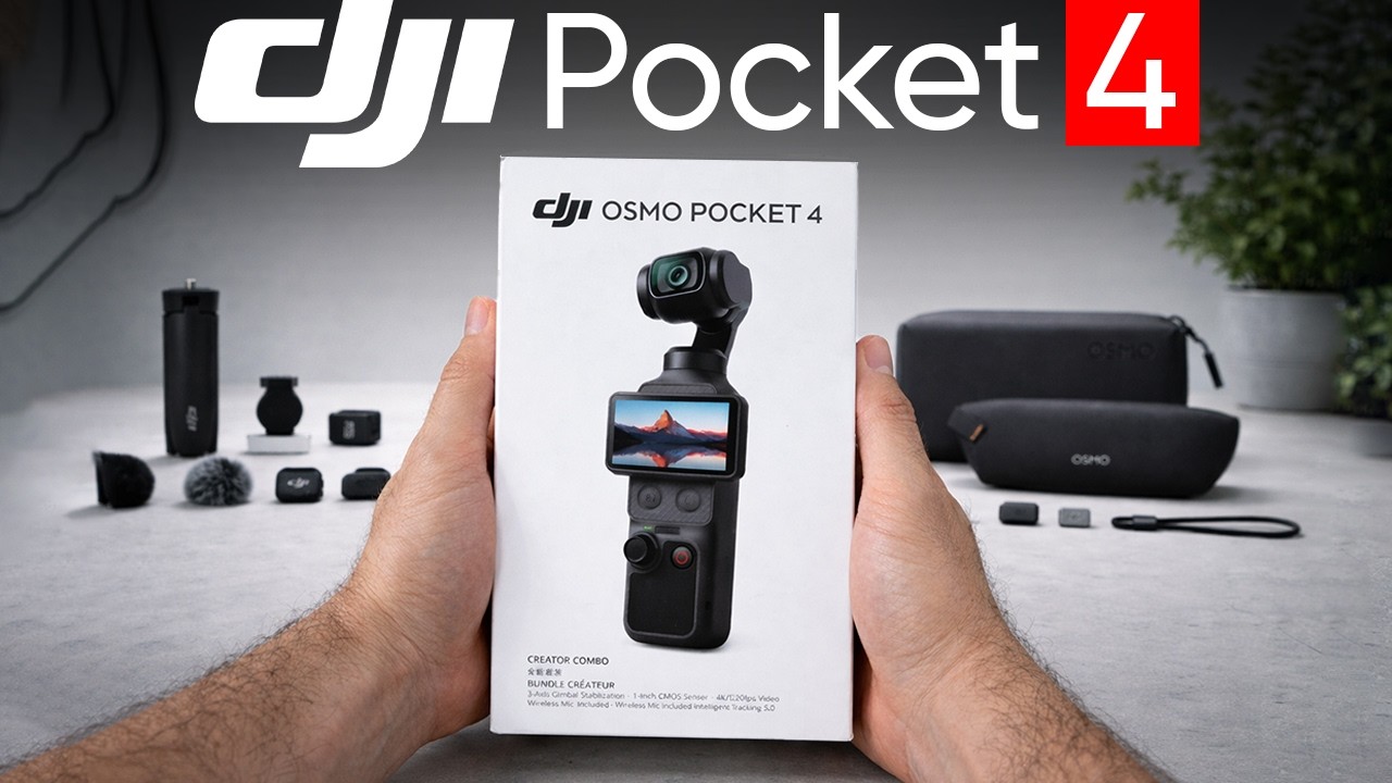 DJI Osmo Pocket 4 уже здесь! Официальные характеристики, цена и дата выхода объявлены!