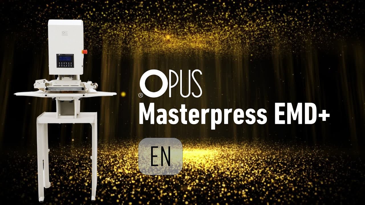 Hot Stamping, embossing and die cutting equipment OPUS Masterpress EMD+