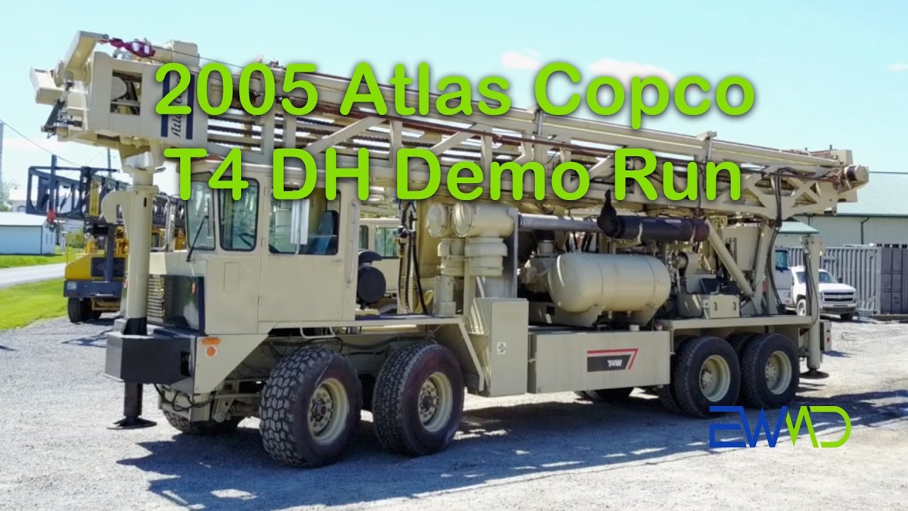 2005 Atlas Copco T4 DH Test Run