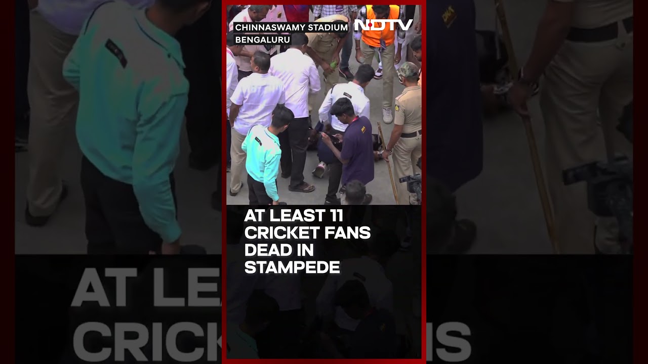 Chinnaswamy Stampede: 11 Dead, 50 Injured In Stampede Outside Bengaluru Stadium