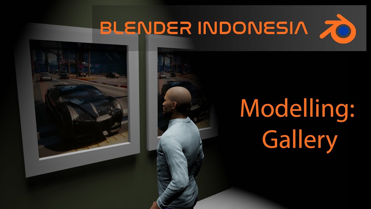 Cara Membuat Pigura dan Memuat Gambar di Blender