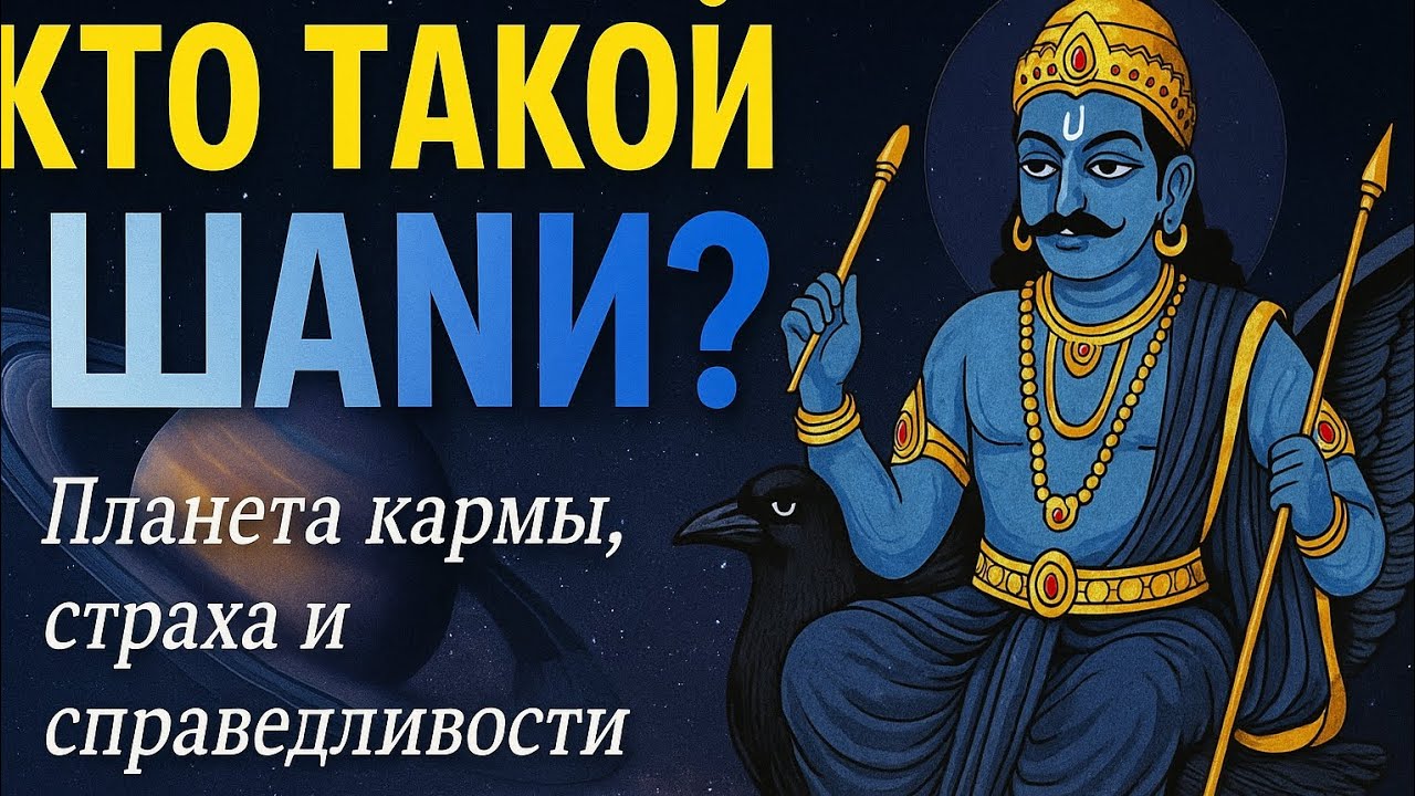 Кто такой Шани (Сатурн)? #ведическаяастрология #шани #сатурн #карма #планета