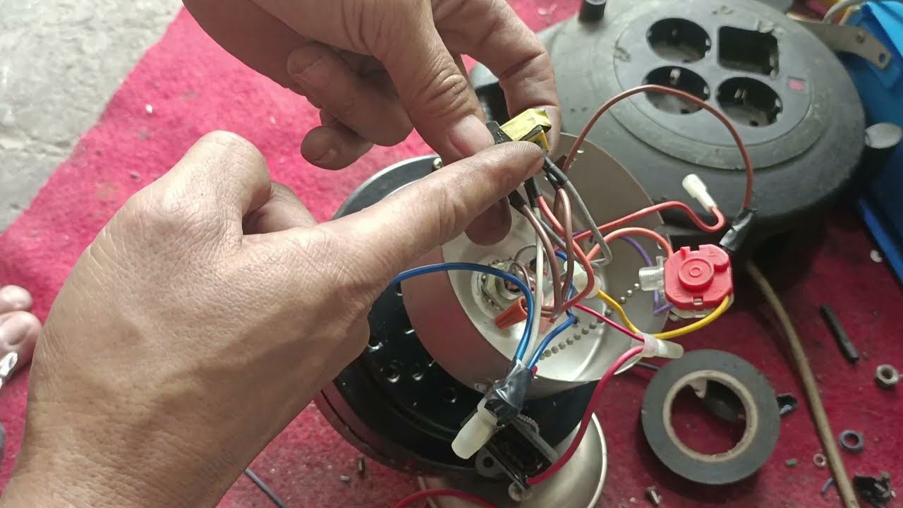 NYAMBUNG KABEL KIPAS ANGIN GANTUNG