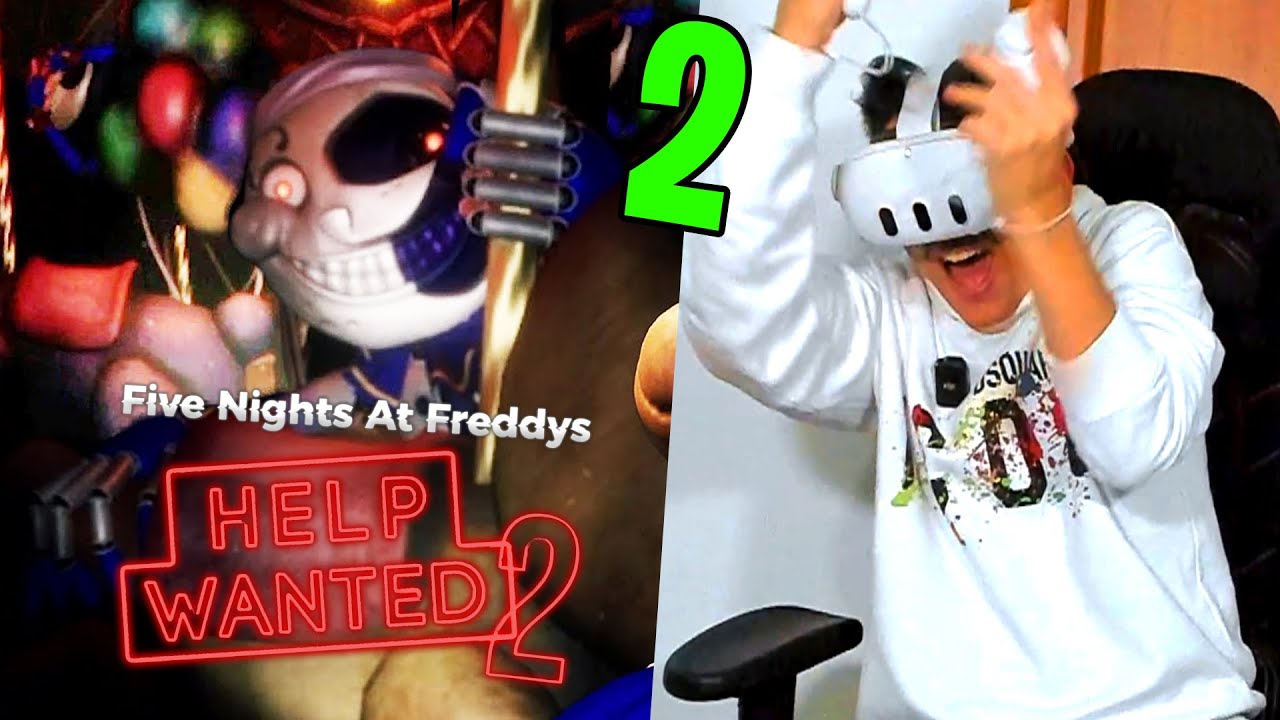 MOONDROP IN VR È TERRIFICANTE!! RIPARIAMO IL CAROSELLO!! FNAF VR: Help Wanted 2 #2