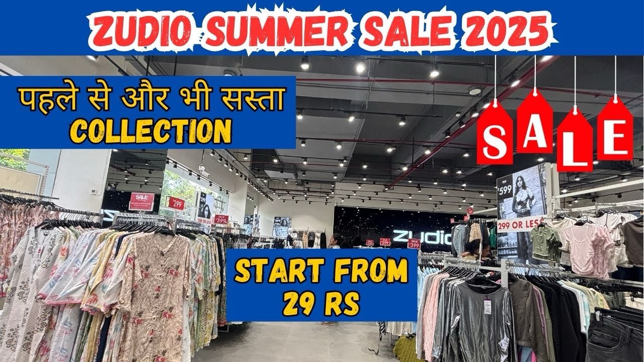 Zudio Sale 2025|Zudio August sale 2025|Zudio Sale|Zudio Summer Collection 2025|Zudio sale 1 August 