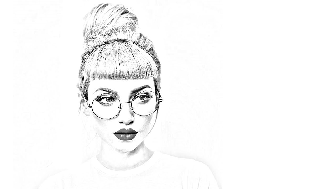 Como Hacer Efecto de Dibujo a Lapiz - Photoshop