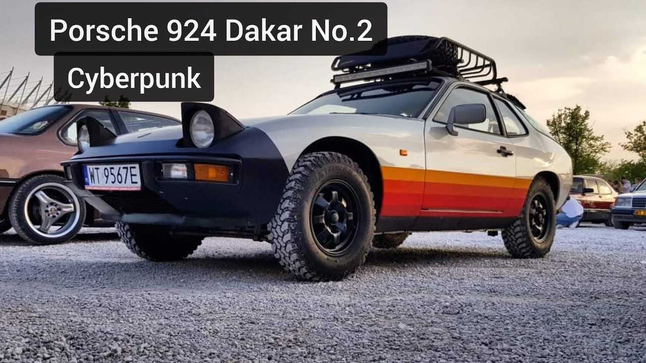 Porsche 924 Dakar No.2 Cyberpunk