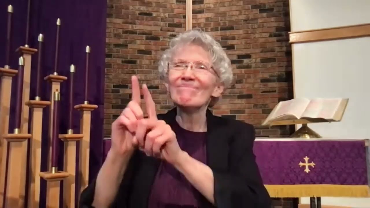 Psalm 23 verses 1 to 6 in ASL by Deacon Dorothy Sparks