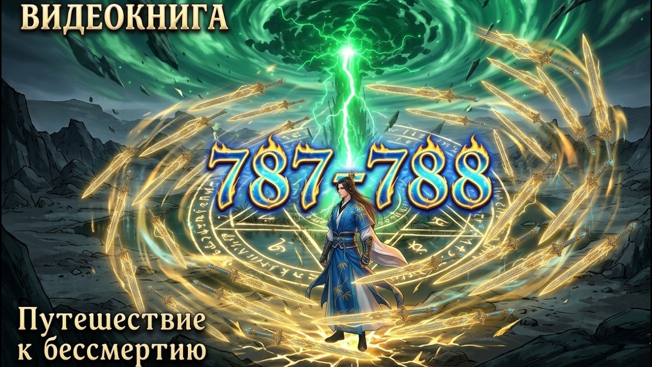 Путешествие к бессмертию 197 серия | Главы 787 - 788. Высвобождение Печати Меча