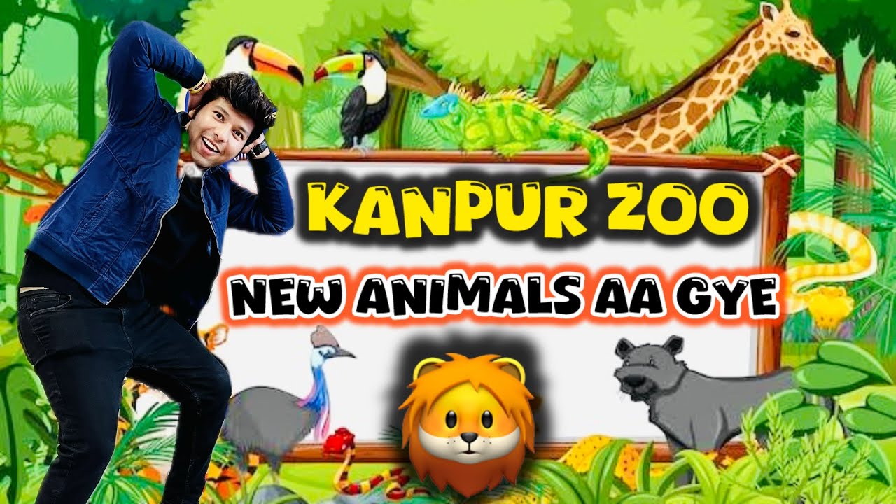 Kanpur Zoo mae aaye New Animal 🐃 | Bheed lag gyi dekhne k liye 😱 | Kanpur Zoo 🦁