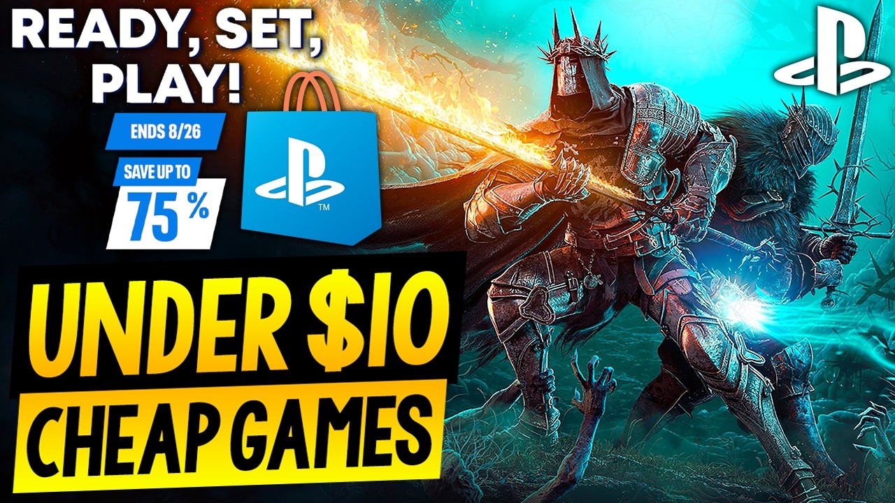 15 ПОТРЯСАЮЩИХ игр в PSN ДЕШЕВЛЕ $10! Распродажа Ready Set Play в PSN 2026: что КУПИТЬ на PlaySta...