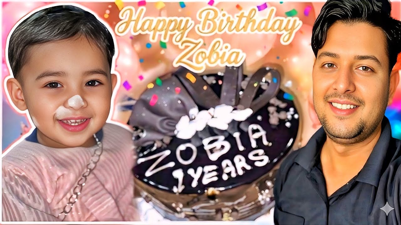 Zobia Ka 😊 birthday 🎂 Mana Liye 