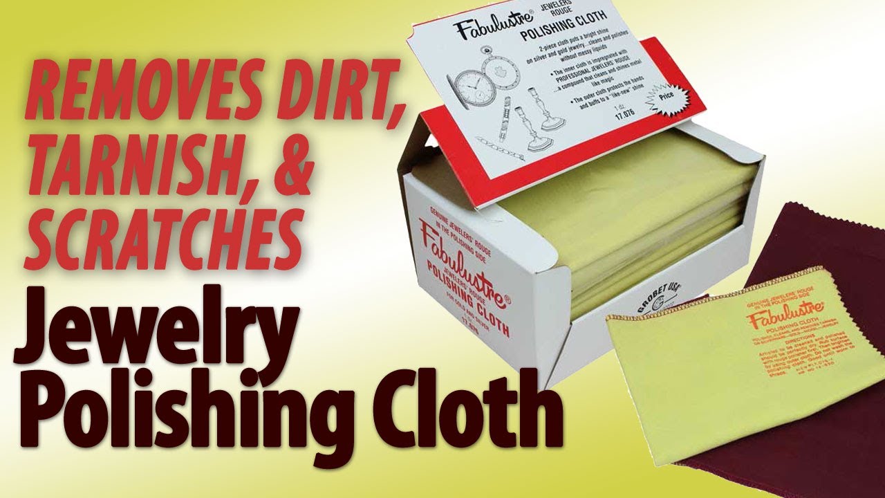 Jewelry Polishing Cloth Fabulustre Scratch Remover