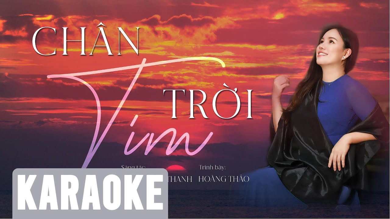 [KARAOKE] Chân Trời Tím || Beat Tone Nữ || Hoàng Thảo Official