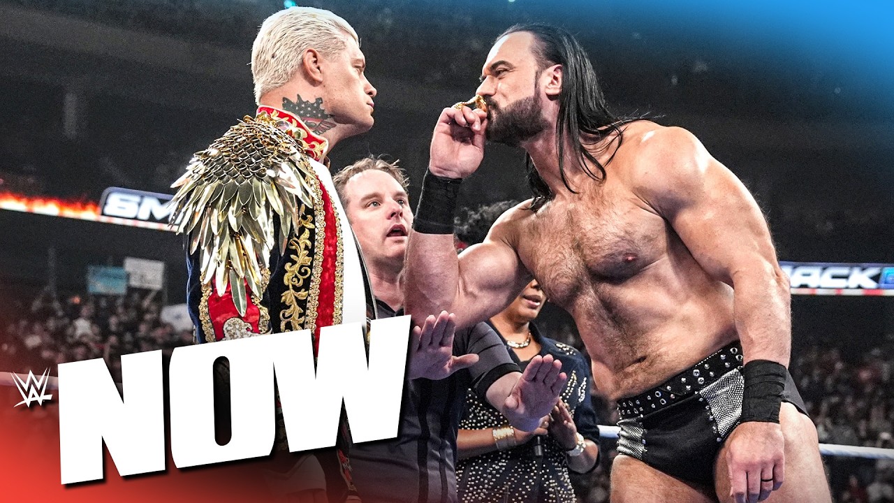 Drew McIntyre and Cody Rhodes set for epic collision: WWE Now, March 6, 2026