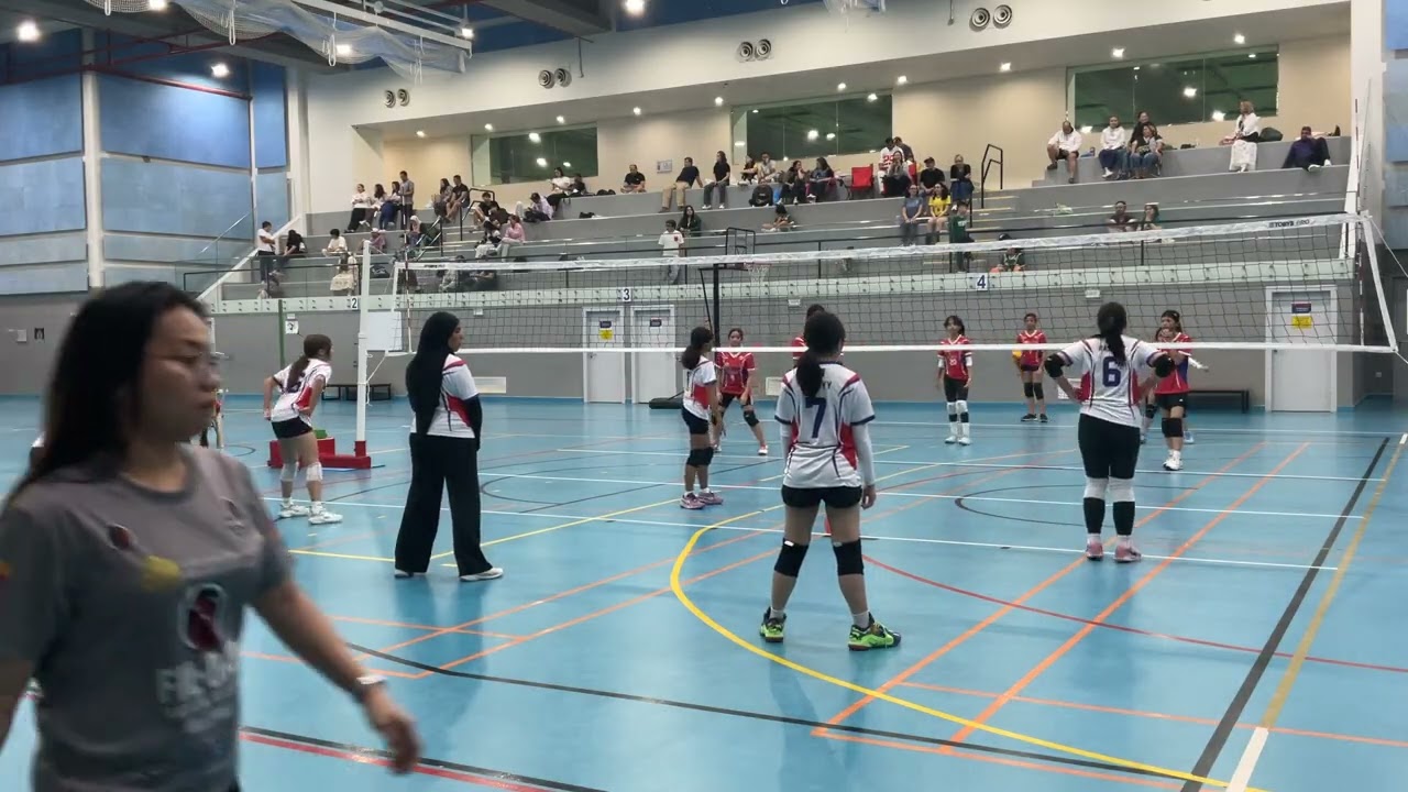 The 8th Xpats Juniors Volleyball Tournament - Girls White vs Red (R2)