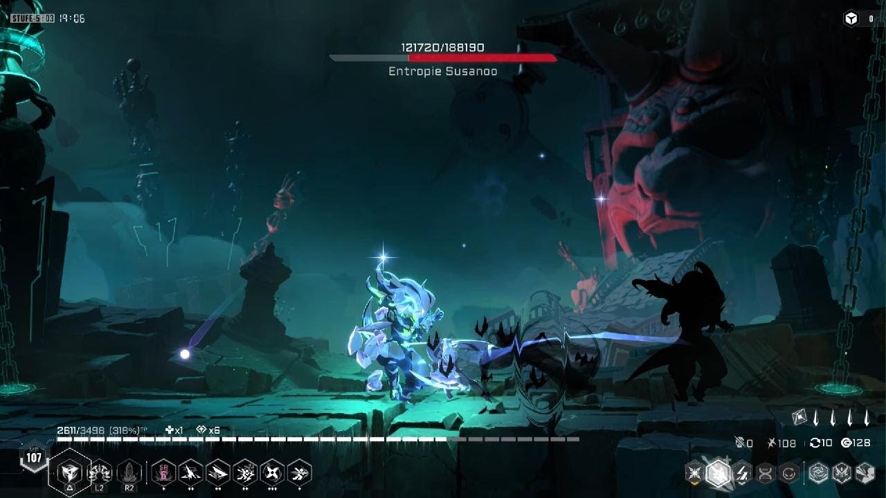 BlazBlue Entropy Effect X_ Susanoo Boss Fight ⚔️