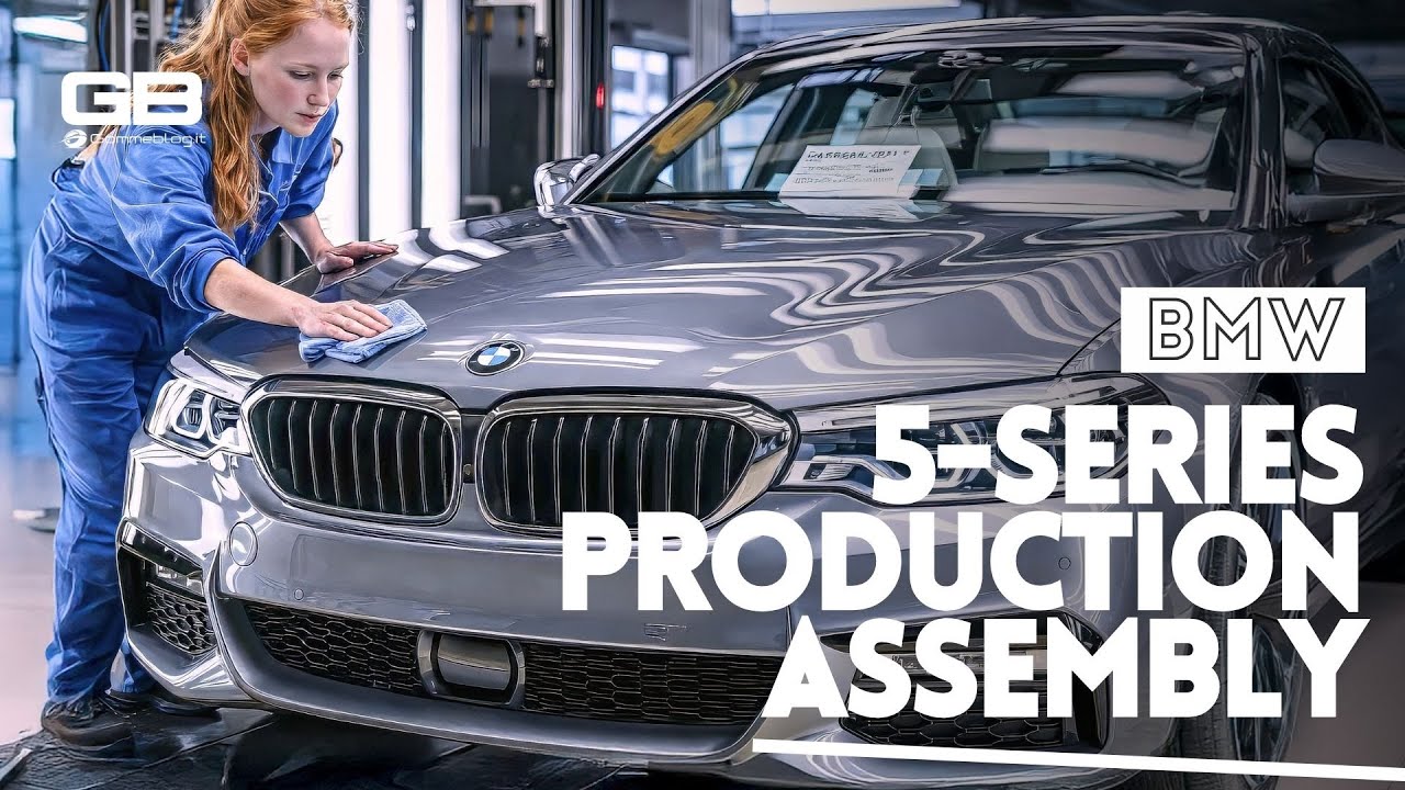 2020 BMW 5 серии - ПРОИЗВОДСТВО (Немецкий автомобильный завод)