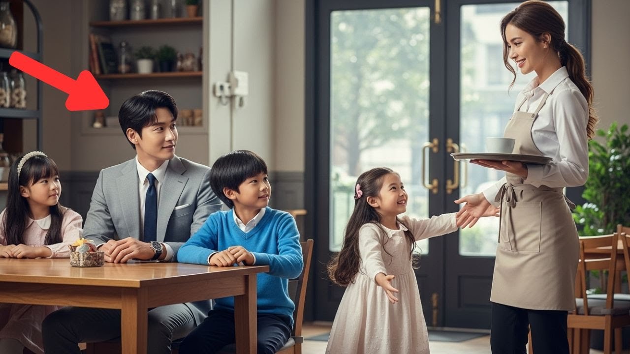 CEO COREANO Levou os Filhos no Encontro…e a Filha Disse a Garçonete:Pai Quero que Ela Seja Minha MÃE